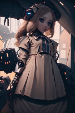  M3GEN/(Robot Girl/), ultra-detailed intricate masterpiece professional (bokeh:0.6)  4k (highlights and shadows:0.4)
