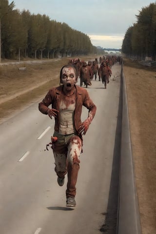 
(Highway:1.5), Zombie, Running,
(10 Zombies:1.6),(many zombies)