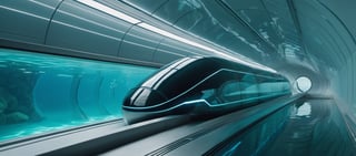 A plastic cyberpunk glassy locomotive on maglev trails insde underwater futuristic-glass tunnel,
break,
break,
Noise: 50%,
break,
break,
(hyper future realistic style),
break,
break,
(Strength 6.0),
break,
break,
movie still, cinestill, ,greg rutkowski