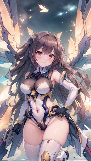 (masterpiece, best quality, ultra-detailed, 8K, ), high detail, seductive_pose, 

1girls,  fly,  floating on sky,  floating_hair, smiling eyes, symmetry,mechanical,  golden mecha_musume, sexy, ,bg_imgs