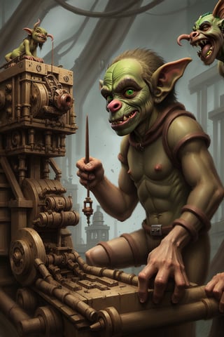 goblin engineers doing goblin machinery weird