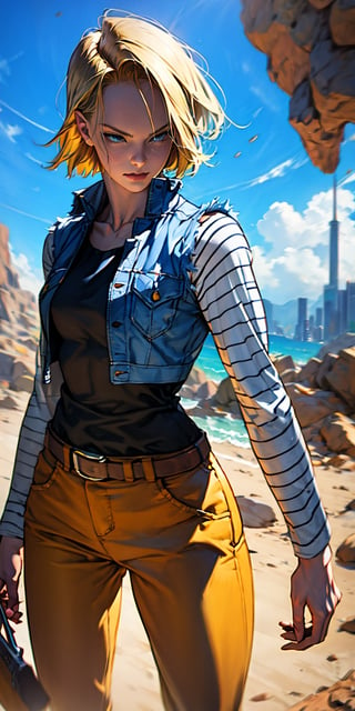 ((masterpiece, best quality)),Android_18_DB