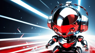 4k, masterpiece, (trendwhore style:1.4), ((head of a abstract cyborg baby)), head and body, stainless steel head, mecha pieces, robot parts, shattered reality, ((bursting light rays),   red theme. sharp details. BREAK highest quality, detailed and intricate, original artwork, trendy, vector art, award-winning, artint, SFW, ,night city,DonMW15pXL