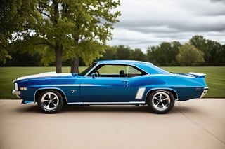 1969 Chevy SS Camero, side profile