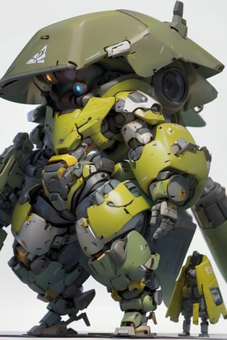 Best quality,masterpiece, strong contrast, high level of detail,Best quality,masterpiece, 16k wallpaper, concept art, high level of detail, strong contrast,

((mecha,(((mech like a long barrelbody ))), streamlined shape, smooth body) ), mech, mecha, mechanical android,(((pyramid closed mechanical hood))), (((full body shot))),absurdres,short thin leg,,