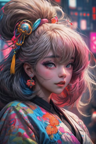 (Create a Hallyu-inspired Character Design), (Vibrant South Korean Culture), (Character's Stylish Outfit with K-pop Influences), (Trendy K-beauty Makeup and Hairstyle), (Seoul Cityscape Background), (Character's Confident Attitude and Expression), (Transparency), (High-Resolution), (Surrounding K-pop Concert Crowd and Neon Lights), (Hallyu Aesthetic).

Perfecteyes, perfectface, perfecthand,betterfingers, perfect scene blending,