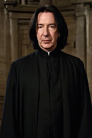 raw photo, Professor Severus Snape (Alan Rickman)