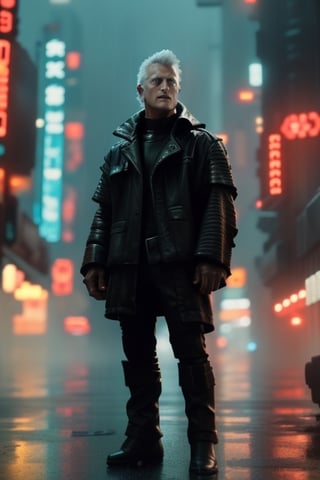 (best quality, high quality):1.3, break, A handsome male android 1man from Blade Runner movie on a cyberpunk crowded street on a rainy night, 27 year old, very short male punk white hair, tall and fit male body, very masculine, best quality male anatomy, realistic male dynamic pose, dynamic view, break, ultra high res, incredibly absurdres, very clear, real life, photorealistic, epic intricate, cinematic lighting, futuristic colors, blade runner masterpiece, break,
(male focus, full height, head and full body in frame, character sharp focus), break, (new, newest, orginal, best aesthetic, hyper realistic style, cinestill, very clear, smooth), 4k 8k 16k 32k 64k 128k, (RAW, photo), (analog style younger Rutger Hauer as an android from Blade Runner movie), perfect symmetry, cyberpunk composition, intricate detailed handsome healthy male face, jovial, brave, 500000dpi, 