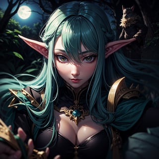 night elf, forest