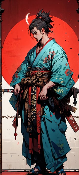 1boy,blad4,goatie,ronin,feudal japan,