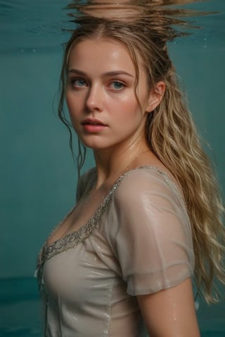 (wet clothes, wet hair, wet, wet face, wet skin,  : 1.4 ),(Chiaroscuro Solid colors background),( Beautiful wet German queen ),(greater details in definitions of face and eyes), (realistic and detailed wet skin textures), (extremely clear image, UHD, resembling realistic professional photographs, film grain), beautiful wet blonde hair,beautiful blue iris, ((wearing Baroque-style crimson dirndl ballgowns, royal cloak, clothes with vibrant colors, holding a shawl on hand, submerge,  hugging, very wet drenched hair, wet face:1.2)), infused with norwegian elements. The dress combines intricate lace and embroidery with colorful ballgown-inspired patterns. A wide obi belt cinches her waist, while puffed sleeves and delicate accessories complete the look, showcasing a striking fusion of cultures.,ct-drago
.
, soakingwetclothes, wet clothes, wet hair, Visual Anime,art_booster,anime_screencap,fake_screenshot,anime coloring