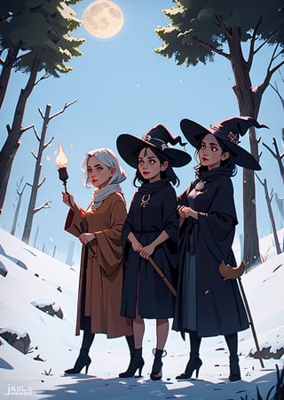 3 witches, photo by Jahel Guerra