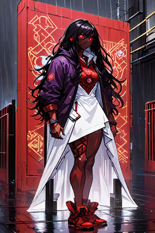 (masterpiece::1.1), ((highest quality::1.1), ((HDR::1),abstract KOBE BRYANT, by sachin teng x supreme,attractive,stylish,designer,red,asymmetrical,geometric shapes,graffiti,street art,dark PURPLE theme,science fiction, a creepy person with red eyes face covering herself in front of fence,solo,1girl,long hair,red eyes,chain-link fence,fence,hands on own face,black hair,looking at viewer,NEON,NEON LIGHT,BLIKE,glowing,raining,white dress,  Add_Details_XL-fp16 algorithm enhanced, ultra clear,4d octane rendering, Global Illumination, Precise Lineart, (Soft Macros)), V-Ray, Visionary Art, (Elegant Perfectionism), (Pop Art Consumerism), Lo-Fi Aesthetics, Cinematic Lighting, RTX, SSAO, HBAO), High Dynamic Range, Ominous, CANON-Eos-C300-ƒ4-15mm,more detail XL,on parchment, (best quality masterpiece),Movie Still