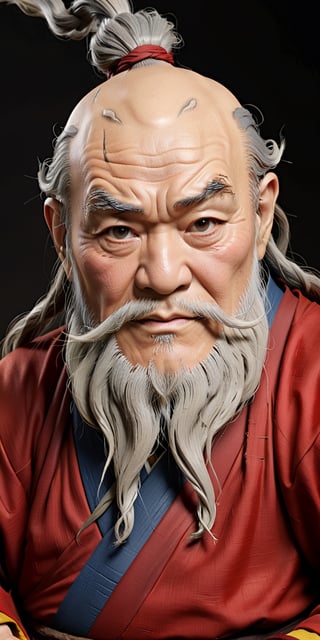 Uncle Iroh, hyper-realistic,Extremely Realistic,photo r3al