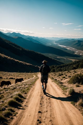 Amidst the grandeur of America's diverse landscapes, Forrest Gump embarked on an epic odyssey, a solitary figure against the vast expanse of mountains, forests, and plains. With each stride, he transcended the limitations of his past and embraced the boundless potential of his journey ahead.

Behind him, a trail of admirers emerged, drawn to the magnetic pull of his indomitable spirit. They weren't merely spectators; they were witnesses to a modern-day saga unfolding before their very eyes. From the bustling streets of bustling metropolises to the serene tranquility of rural communities, Forrest's epic run became a pilgrimage, inspiring all who encountered him to believe in the extraordinary.

As he traversed the rugged terrain, Forrest encountered challenges that tested his physical and mental endurance. Yet, with unwavering resolve, he pressed on, fueled by the echoes of his past and the promise of a brighter future.

His admirers weren't merely followers; they were companions on this epic quest, united by a shared sense of awe and wonder. Together, they braved the elements, traversing deserts, scaling mountains, and crossing rivers, their spirits undeterred by the magnitude of the journey.

Against the backdrop of a nation as diverse as its people, Forrest's epic run became a tapestry woven from the threads of courage, perseverance, and human connection. And as he ventured ever onward, he left an indelible mark on the landscape, a testament to the transformative power of one man's unyielding determination to seek adventure and discover the true meaning of life.