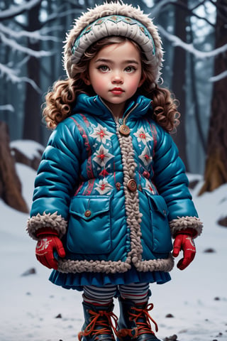 Full body, footwear, art by Bob Byerley, ultra highly detailed, symmetric eyes, symmetric lips, Icelandic Mythology Style. Vietnam girl with curly hair, knitted fur hat warm clothes, warm mittens, winter, fur-lined boots made of natural felt, Pale background, digital painting, highly detailed, intricated, intricate clarity, high quality, ultra hd, realistic, vivid colors, highly detailed, UHD drawing, pen and ink, perfect composition, beautiful detailed intricate insanely detailed octane render trending on artstation, 8k artistic photography, photorealistic concept art, soft natural volumetric cinematic perfect light,Enhanced All