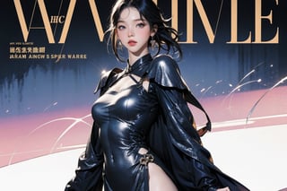 ((arc warior, )) thigh up body, standing, 1girl, looking at viewer, intricate clothes, professional lighting, different hairstyle, coloful outfit, magazine cover, fantasy, ancient, armor, aespakarina, 