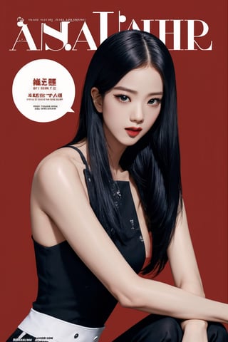 nsfw, thigh up body, ultra detailed beautiful face, 1girl, looking at viewer, styled clothes and pose, ultra detailed, best quality, sharp focus, natural lighting, magazine cover, jisoo