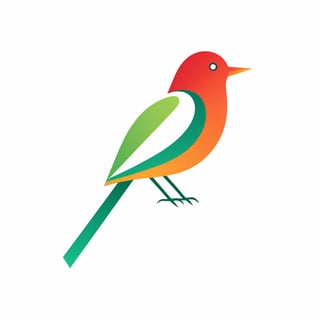 ((vector illustration, flat design)), (((logo bird with open wing:1.3))), (facing right:1.2) simple design elements, ((red orange white green palette:1.3)), white background, high quality, ultra-detailed, professional, modern style, eye-catching emblem, creative composition, sharp lines and shapes, stylish and clean, appealing to the eye, striking visual impact, playful and dynamic, crisp and vibrant colors, vivid color scheme, attractive contrast, bold and minimalistic, artistic flair, lively and energetic feel, catchy and memorable design, versatile and scalable graphics, modern and trendy aesthetic, fluid and smooth curves, professional and polished finish, artistic elegance, unique and original concept, vector art illustration