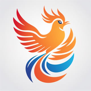 ((vector illustration, flat design)), (((logo phoenix with open wing, fire:1.2, facing right:1.4))), simple design elements, (((red & orange:1.4))), white background, high quality, ultra-detailed, professional, modern style, eye-catching emblem, creative composition, sharp lines and shapes, stylish and clean, appealing to the eye, striking visual impact, playful and dynamic, crisp and vibrant colors, vivid color scheme, attractive contrast, bold and minimalistic, artistic flair, lively and energetic feel, catchy and memorable design, versatile and scalable graphics, modern and trendy aesthetic, fluid and smooth curves, professional and polished finish, artistic elegance, unique and original concept, vector art illustration