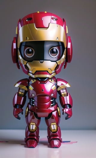 photorealistic, best quaity, 8k, high_resolution,3dcharacter

chibi iron man wearing his armor, the lights on the armor is well detailed and ready for battle.,mecha musume,SantaLap