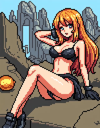 girl sexy,Pixel art,Pixel world