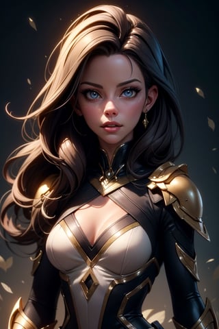 Kate Beckinsale,Design a compelling female superhero character with a unique backstory, extraordinary powers related to nature manipulation, and an eye-catching costume that reflects her connection to the environment and her role as a guardian of the planet, detailed face, detailed eyes