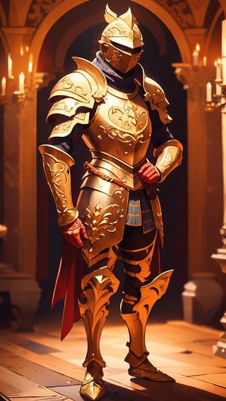 (4k), (masterpiece), (best quality),(extremely intricate), (realistic), (sharp focus), (award winning), (cinematic lighting), (extremely detailed), 

A young paladin knight man with short bright yellow blonde hair piercing blue eyes, standing in a royal medieval castle throne room. He is wearing expensive looking  silver armor. He is holding her sword in right hand and his shield is resting on her back. 
He is looking directly in the direction of the throne.

,violet evergarden,EpicSky,medieval armor,l4tex4rmor,vane /(granblue fantasy/),porco_galliard,interior,Building_Egyptian,firemenoutfit