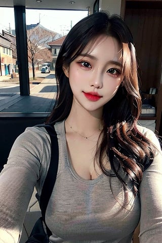 realistic,Korean,4K,female,detailed,Detailedeyes,brown_eyes,(clothing)