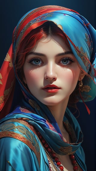 facial phenotype of turkish women from Andırın,

dynamic background, 4k resolution, masterpiece, best quality, Photorealistic, whimsical, illustration by MSchiffer, cinematic lighting, Hyper detailed, atmospheric, vibrant, dynamic studio lighting, wlop, Glenn Brown, Carne Griffiths, Alex Ross, artgerm and james jean, spotlight, fantasy, surreal