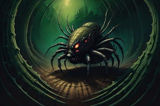 (A nightmarish fusion of arachnid and beast, featuring a spider with a boar's head in a horrifying amalgamation:1.5), (wild boar:1.5), spider, girl shaking

Within the depths of a desolate, ancient forest, where the shadows seem to writhe with unnatural life.

The spider with a boar's head looms ominously, its grotesque limbs extending with an air of menace, creating a scene of abject terror.

In a realm where the boundaries of the grotesque are pushed to the extreme, this monstrous creation emerges from the shadows, a result of forbidden experimentation.

The forest is dense with an eerie silence, disturbed only by the unsettling sounds of the unnatural creature skittering through the undergrowth.

Harsh and surreal lighting casts intense contrasts, accentuating the horrific features of the spider with a boar's head hybrid.

Channeling the nightmarish brilliance of Zdzisław Beksiński, known for his surreal and grotesque artworks.
Executed as an oil painting with meticulous attention to detail, capturing the grotesque beauty in a hauntingly realistic manner.

Utilizing traditional oil painting techniques to emphasize the texture and depth of the monstrous creation.

A high-definition masterpiece, showcasing horror in every stroke, immersing the viewer in a nightmarish world.

Dark and desaturated tones dominate, with sporadic bursts of sickly greens and unsettling purples, enhancing the nightmarish ambiance.

None, relying solely on the artist's hand to convey the terror through traditional artistic methods.

A top-tier artwork with an emphasis on realism and the ability to evoke visceral fear.

Cinematic oil painting still, intense chiaroscuro lighting in a haunting forest, close-up of the spider-boar hybrid, Zdzisław Beksiński-inspired masterpiece, high definition, detailed texture, dark and surreal color palette, traditional art medium, capturing the horrifying realism.