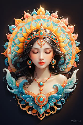 oil-painting, cute stickers, a geometric Sun tattoo shapes, centered image, ultra detailed illustration, posing, (tetradic colors), whimsical, enchanting, fairy tale, (ink lines:1.1), strong outlines, art by MSchiffer, bold traces, unframed, high contrast, (cel-shaded:1.1), vector, 32k resolution, best quality, flat colors, flat lights, centered image, ultra detailed illustration, posing, (tetradic colors), whimsical, enchanting, fairy tale, (ink lines:1.1), strong outlines, art by MSchiffer, bold traces, unframed, high contrast, (cel-shaded:1.1), vector, 32k resolution, best quality, flat colors, flat lights. Art and mathematics fusion, hyper detailed, trending at artstation, sharp focus, studio photography, intricate detail, highly detailed, centered, perfect symmetrical