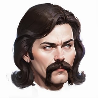 human male,  noble bearing,  his long hair was already starting to turn gray,  handlebar mustache,  no stubble,  gray hairs,  determined,  honorable,  looks like the actor john beck.
At 29 years of age,  Sturm had brown eyes and long black hair,  with a long mustache. He truly looked like a traditional Solamnic knight with his ancestral sword,  shield,  and full platemail,  but Sturm was only a squire in the knighthood at the time. handlebar mustache,  long mustache.
Negative prompt: EasyNegative
Steps: 20, Sampler: Euler a, CFG scale: 7.0, Seed: 190144694, Size: 763x775, Model: Dolphinmix 1.1, Denoising strength: 0.5, Clip skip: 2, ENSD: 31337, TI hashes: easynegative, Version: v1.6.0.21-2-g18ca1f3, TaskID: 648440843660719314
Used Embeddings: easynegative