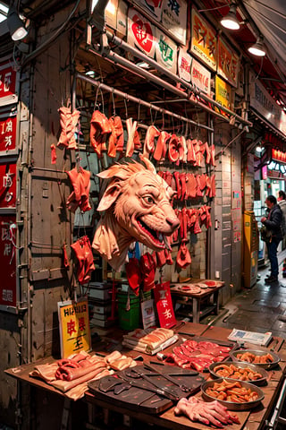 dragon head , street，hk141