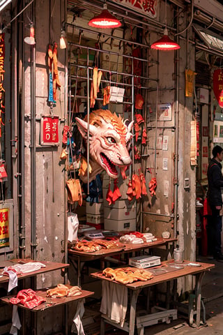 dragon head , street，hk141