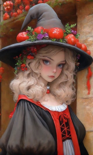 ((Ultra-Detailed)) portrait of a girl wearing a witchhat, standing in front of a castle,1 girl,20yo,detailed exquisite face,soft shiny skin,playful smirks,detailed pretty eyes,glossy lips,
BREAK
backdrop:italian castle,documentary photograph,stone wall,14th century
BREAK
sharp focus,high contrast,studio photo,trending on artstation,ultra-realistic,Super-detailed,intricate details,HDR,8K,chiaroscuro lighting,vibrant colors,by Karol Bak,Gustav Klimt and Hayao Miyazaki,
(inkycapwitchyhat),itacstl,real_booster,photo_b00ster,art_booster