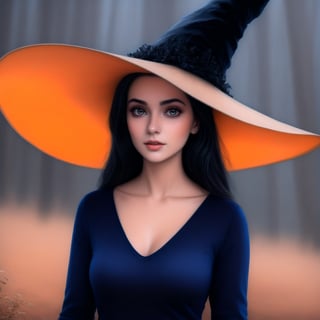 ((Ultra-Detailed)) halfbody portrait of a girl (wearing a witchhat:1.5),spanish girl,standing in front of a lake.1 girl,20yo,detailed exquisite face,soft shiny skin,playful smirks,detailed pretty eyes,glossy lips 
BREAK
[backdrop:beautiful lake,tree,autumn forest,blue sky,cloud],(girl focus)
BREAK 
(sharp focus,high contrast),studio photo,trending on artstation,(ultra-realistic,Super-detailed,intricate details,HDR,8K),chiaroscuro lighting,soft rim lighting,key light reflecting in the eyes,vibrant colors,by Karol Bak,Antonio Lopez,Gustav Klimt and Hayao Miyazaki,
(inkycapwitchyhat),real_booster,photo_b00ster,art_booster,ani_booster