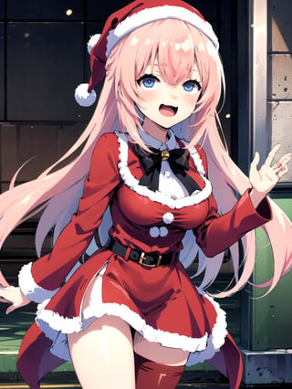 //Quality,
(masterpiece), (best quality), 8k illustration,
//Character,
overlordentoma, 1girl, solo, smile, 
//Fashion,
santa_costume,
//Background,
indoors, christmas, 
//Others,
,aahonami, long hair, pink hair,aquascreaming