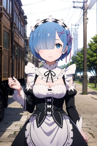 //Quality,
masterpiece, best quality
,//Character,
1girl, solo
,//Fashion,
,//Background,
white_background, simple_background
,//Others,
,rem, roswaal mansion maid uniform, maid headdress