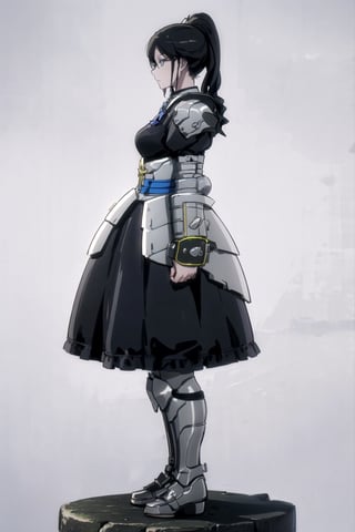//Quality,
masterpiece, best quality
,//Character,
1girl, solo
,//Fashion,
,//Background,
white_background, simple_background
,//Others,
,yuri alpha, maid, armor, armored dress, gauntlets, full_body, from_side