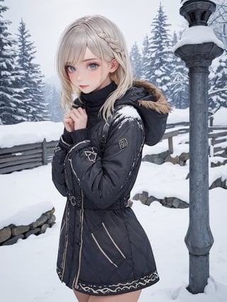 //Quality,
photo r3al, detailmaster2, masterpiece, photorealistic, 8k, 8k UHD, best quality, ultra realistic, ultra detailed, hyperdetailed photography, real photo
,//Character,
1girl, solo, looking_at_viewer, (2b_(nier))
,//Fashion,

,//Background,
winter, snow
,//Others,
Eimi