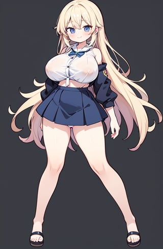 1 girl, anime, design, custom character, character design, full body, modelsheet, big boobies, big breast, huge breasts(CharacterSheet:1)(masterpiece, top quality, best quality, official art, beautiful and aesthetic:1.2), extreme detailed,(fractal art:1.3),highest detailed, miniskirt,  bare shoulders, (best quality, masterpiece:1.2), 8K, HDR, photorealistic, 1girl, white school_uniform, (transparent blouse:1.3), black lace bra inside, navy blue skirt, raises skirt, semi-transaparent panty, shy look, asian girl, breasts, charming smile,solo,breasts,blurry light background,Sexy Big Breast