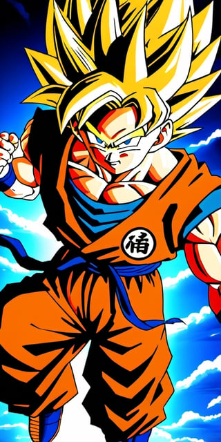 We can visualize the iconic character from the Dragon Ball animated series, Goku. his hair, eyebrows and eyes black, with his characteristic orange suit. (smiling, happy:1.4). He is greeting the spectator, with one of his classic poses. The image quality and details have to be worthy of one of the most famous characters in all of anime history and honor him as he deserves. which reflects the design style and details of the great Akira Toriyama. epic background.

athletic body. perfect hands and arms. perfectly detailed, defined and symmetrical eyes. highly detailed skin, textured skin, definite body features, detailed shadows, narrow waist. incredible face detail.


16k, masterpiece, best quality, 2D, Extremely detailed, voluminetric lighting, anime, cartoon


clothing,Zombie,lineart,Anime ,3d toon style,line anime,more detail XL,SDXLanime:0.8,LineAniRedmondV2-Lineart-LineAniAF:0.8,EpicAnimeDreamscapeXL:0.8,ManimeSDXL:0.8,Midjourney_Style_Special_Edition_0001:0.8,animeoutlineV4_16:0.8,perfect_light_colors:0.8,LineAniAF,CuteCartoonAF,Girl,Color,multicolor