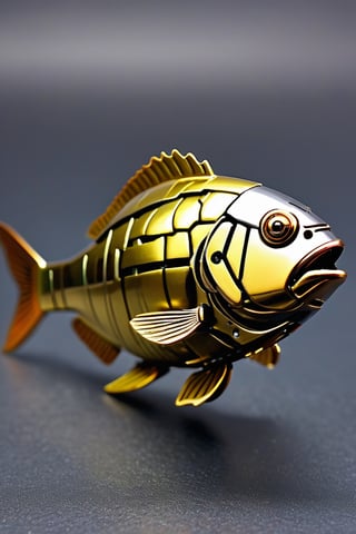 robot crucian carp , metal, porn