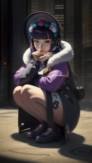 best quality, masterpiece, (detailed:1.2), 1girl, mona, squatting, cutesie, witch hat, science fiction, cyberpunk, purple hair, chromatic aberration, outdoors, city, crowd, faceless crowd","wallpaper, 1boy, solo, male focus, tattoo, monochrome, cyberpunk, (chromatic aberration), detailed background, mechanical parts, cable, indoors,pixel art,yunjindef