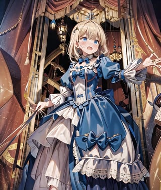 1GIRL, KAORUKO TENKAWA, LONG HAIR, BLUE EYES, BLONDE HAIR, BOW, HAIR BOW, TIARA
LO DRESS, LAYERED DRESS, LONG DRESS, LACE-TRIMMED DRESS, FRILLS, PUFFY SLEEVES, WIDE SLEEVES, BOW, JEWELRY, LONG SLEEVES, HAT), TIARA,
ood hands, perfect hands, pretty face, perfect face, childish face , full body, perfect body, pretty stockings, walk, night, dungeon, dark dungeon, muddy dungeon, perfect dungeon, nice dress, perfect dress, cave, dark cave, crying, darkness, crying, wall, stone wall,  castle, palace, perfect palace,  pretty dress, perfect dress, castle, palace, perfect palace, palace,Zombie,vampire girl,tentacles pit,tentacle-pit