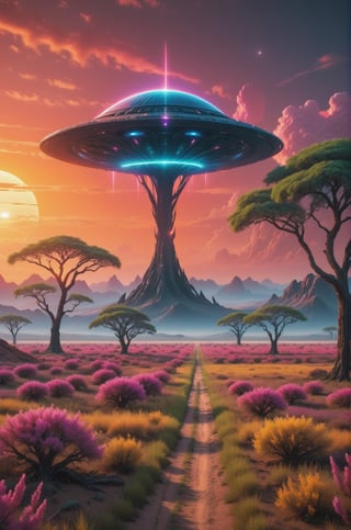 (best quality, 8k, high resolution, masterpiece:1.2), ultra-detailed,

Strange alien landscape, Twin Suns, Atmospheric Color, fields, Background tree, Dense foliage, animal, picturesque, photograph, synthwave

 

