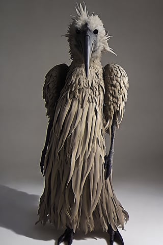 opium_bird, cuerpo completo, humanoide, de pie,photorealistic
