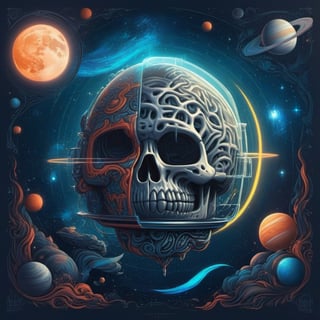 (delightful anatomy), (gloomy illumination, insane, stunning, dramatic, completed artwork, HQ), (Apterus anatomy, Dan mumford style), twisted and bent floral patterns, hieroglyph, glitch art, neon, floral patterns, hieroglyph, glitch art, face symmetry, masterpiece, award - winning, sharp focus, intricate concept art, ambient lighting, artstation, pixiv, (astronaut), cosmic, galaxy, moon, UHD, HDR, 16k Model: jim EIDOMODE version10,pencil sketch,detailmaster2