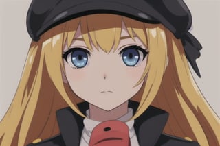 a drawing of a girl in a baseball cap and coat with a cell phone in her hand and a hat on her head, Anne Said, bravely default inspired, a character portrait, remodernism,1girl, beret, blonde hair, drill hair, gloves, hand on own chin, hat, long hair, looking at viewer, pink headwear, red headwear, solo, transparent background, twin drills, upper body,High-res, impeccable composition, lifelike details, perfect proportions, stunning colors, captivating lighting, interesting subjects, creative angle, attractive background, well-timed moment, intentional focus, balanced editing, harmonious colors, contemporary aesthetics, handcrafted with precision, vivid emotions, joyful impact, exceptional quality, powerful message, in Raphael style, unreal engine 5,octane render,isometric,beautiful detailed eyes,super detailed face and eyes and clothes,,More Detail,Stickers,<lora:659111690174031528:1.0>